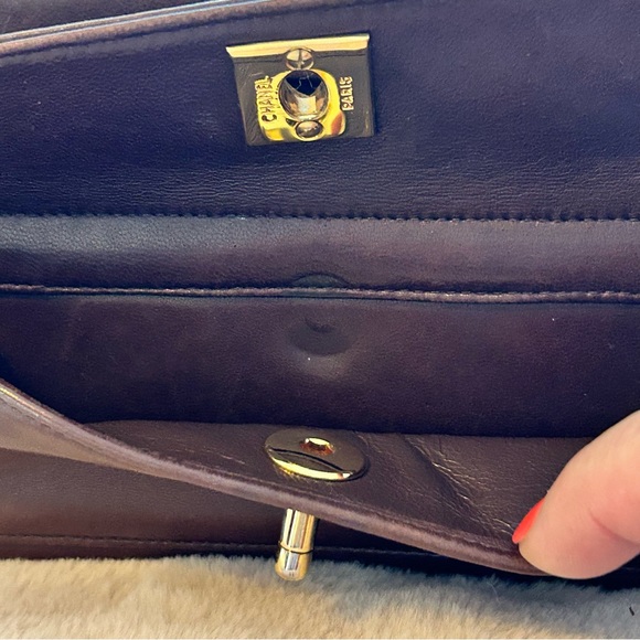 Chanel Smooth Lambskin Clutch Bag - Picture 10 of 12